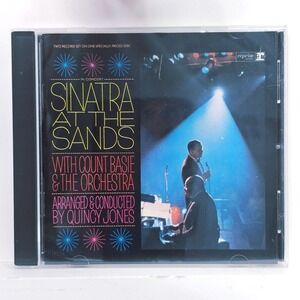 Frank Sinatra At The Sands CD Count Basie Quincy Jones Live Jazz Vocal Swing